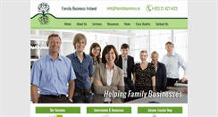 Desktop Screenshot of familybusiness.ie